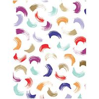 JAM PAPER Design Tissue Paper - Paint Studio - 3 Packs of 4 Sheets