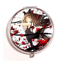 Lingerin Hot Anime RWBY Ruby Rose Fashion Custom Round Pill Box Case Medicine Vitamin Organizer as a Nice Gift