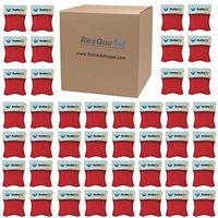 CPR Mask Key Chain Kit (100-pack) - CPR Pocket Mask CPR Kit Face Shield with One-Way Valve, by ResQue1st