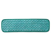 Rubbermaid Commercial Q412GRE Microfiber Dust Pad, 18 1/2 x 5 1/2, Green, 12/Carton