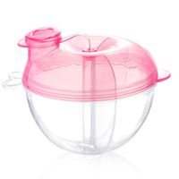 Accmor Baby Milk Powder Formula Dispenser, Non-Spill Formula Dispenser and Snack Storage Container, Pink.