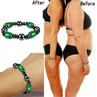 1pcs Natural Weight Loss Stone Magnetic Therapy Slimming Bracelets for Men and Women