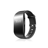 ElementDigital Voice Recorder Watch Wrist Band Digital Audio Voice Recorder Noise Reduction with Voice Activated Recording Voice Enciphering MP3 Player 48 Hours Recording 16GB