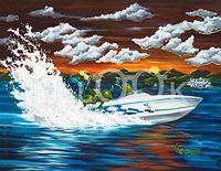 Hi-Look Microfiber Cleaning Cloth - River Run