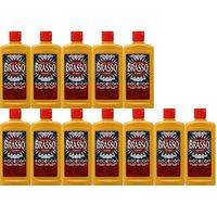 Brasso Metal Polish, 8 oz Bottle for Brass, Copper, Stainless, Chrome, Aluminum, Pewter & Bronze, 8 oz (Pack of 12)
