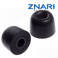 Jaybird Earphone Earbud Foam Tips With Protective Case - BlueBuds X3, X2, X - 5 Pairs 10 Pieces - Small Black