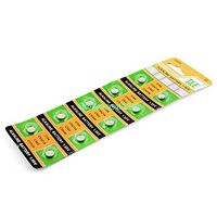 1.55V AG0 379 LR521 SR63 618 Alkaline Coin Cell Button Batteries for Watch x 10