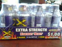Stacker 2 Extra Strength Energy Shot Grape Flavor