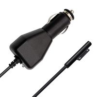 Surface Pro Car Charger 15V 2.58A Surface Pro 3 Pro 4 Pro 5 Pro 6 Power Supply for Microsoft Surface Pro 3 Pro 4 Pro 5 Pro 6 Surface Laptop Surface Book 4.9Ft Surface Pro Power Cord
