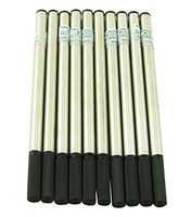 Black Ink Rollerball Pen Refills Fit Jinhao, Duke, Fuliwen, Baoer Roller Ball Pen, Set of 10 PCS, Push Type 110 MM