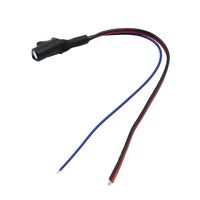 X AUTOHAUX DC 12V Capacitor Filter Wire Cable Vehicle Rear View Reverse Back Up Camera Universal