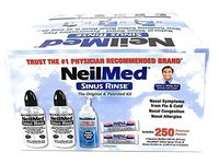 NeilMed Sinus Rinse Premixed Refill Packets 250 Count
