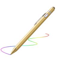 Active Stylus for iPad, Evach Active Stylus with 1.5mm Ultra Fine Tip, Compatible for Apple Pen and iPhone Stylus,Samsung Pen for Tablets,Rose Gold