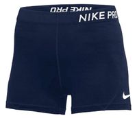 Nike Womens 3" Compression Shorts Pro 897820 Black/White Size Small