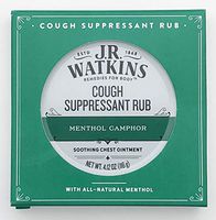 JR Watkins Original Menthol Camphor Cough Ointment/Rub 4.1 oz