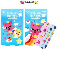 Baby Shark Family Kid Friendly First Aids 32pcs Character Pattern Bandages : 2 Packs