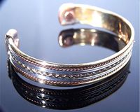 Copper Magnetic Bracelet for Men/Women - Arthritis Aid. Adjustable Size.