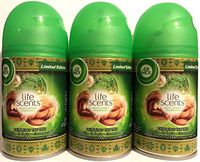 Air Wick Freshmatic Ultra Automatic Spray Refill - Limited Edition - Life Scents - Trimming The Tree - Holiday Collection 2016 - Net Wt. 6.17 OZ (175 g) Per Can - Pack of 3