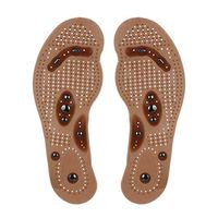 AutumnFall Gel Insoles -2018 New Style Magnetic Massage Shoe Insoles Gel Pad Therapy Acupressure Foot Care Pad Cushion for Men & Women (Women's US 6-9, Clear)