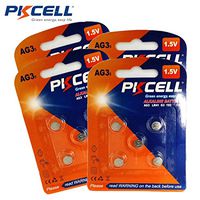 LR41 392 384 L736 AG3 192 LR736 Watch Button Cell Battery for Thermometer, 20pcs