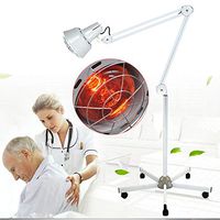 275W Infrared Far Lamp Light Therapy Heat with Stand and Bulb Floor Heat Lamp US Warehouse