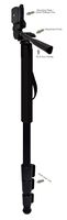 Professional Black 72" Monopod/Unipod (Quick Release) For Sony FDR-AX33