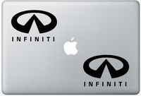 Infiniti HenryDecalZD0593 Set Of Two (2x) , Decal , Sticker , Laptop , Ipad , Car , Truck
