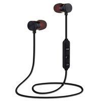 Wireless Headphones,Sport Earphones In Ear HD Stereo Earbuds Noise Cancelling Headset with Mic and IPX4 Sweatproof Compatible with iPhone X 8 7 Plus Samsung Galaxy S9 S8 S7 Android Phones