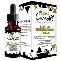 Premium & Powerful Hemp Extract 5000mg, Natural Herbal Hemp Drops, Soothing Mint, 1 Pack