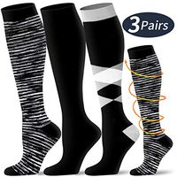 Compression Socks - Compression Sock Women & Men - Best Running, Athletic Sports, Crossfit, Flight Travel