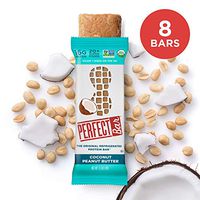 Perfect Bar Original Refrigerated Protein Bar, Coconut Peanut Butter, 2.5 Ounce Bar, 8 Count