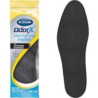 Dr. Scholl's Odor X Odor Fighting Insoles With Activated Charcoal, (1 Pair, Pack of 4)
