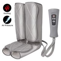 Leg Massager Foot and Calf Massager Machine with Optional Heat 3 Modes 4 Intensities Handheld Controller for Feet, Legs, Calves Muscle Relaxation - Home & Office Use