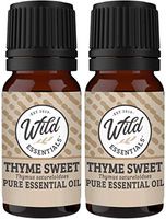 Wild Essentials Thyme Sweet 100% Pure Essential Oil 2 Pack - 10ml, Therapeutic Grade