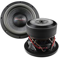 American Bass HD10D1 10" HD Series 3000 Watts Max Power Dual 1 Ohm Subwoofer