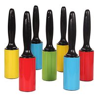 Hair Lint Rollers Remover Cleaning Brush Silicone Dust Pet Reusable Washable Roller Sticky