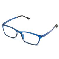 Cyxus Blue Light Blocking Glasses Professional UV Protection Reading Eyewear Anti Eye Fatigue Transparent Lens with ULTEM Lightweight Eyeglass Frames Unisex (8070T05,Blue)