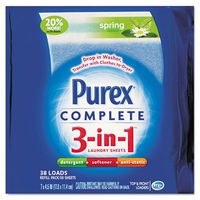 Purex 3-in-Laundry Sheets Starter Kit, Spring Oasis, 20 Sheets (99921)