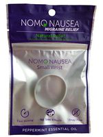 NoMo Migraine Band. Migraine Headache Relief. Small Size Purple Adults (Wrist 3.5-6.2’’). Relief for migraine Nausea with Peppermint Aromatherapy and Acupressure. MIGRAINE Relief Headache Relief