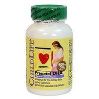Child Life Essentials Prenatal Dha 500Mg 30 Sgel (4 pack)