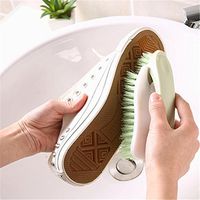 Kitchen Wash Washing Tool Bowl Palm Brush Shoe Scrubber Cleaning Brush By Ikevan (Green)
