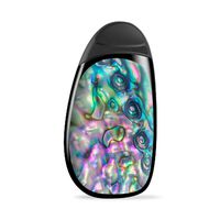 IT'S A SKIN Decal Vinyl Wrap for Aspire Cobble AIO Pod System Vape Sticker Sleeve Cover/Abalone Shell Pink Green Blue Opal