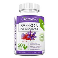 Saffron Supplement-Metabolism Boosting Pure Saffron Extract-Vegan Appetite Suppressant Pills-Weight Loss Hunger Control Non-GMO Saffron Capsules for Men and Women Maximum Strength