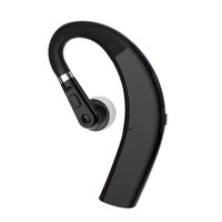 Shentesel Earphone Wireless Bluetooth HiFi Earhook Stereo Headphone with Microphone - Black