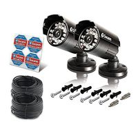 Swann Pro Security High Resolution Waterproof Day/Night Camera - Twin Pack
