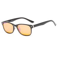 SUERTREE Anti Blue Light Reading Glasses Blocking 90% Blue Light Computer Reading Glasses Orange Tinted Lens with Night Vision 3.0X BM163