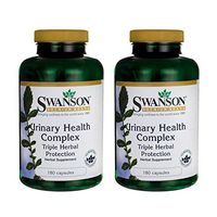 Swanson Urinary Health Complex Triple Herbal Protection 180 Capsules (2 Pack)