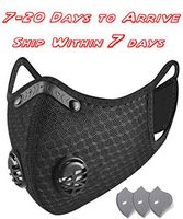 Yesper Dust Masks Reusable Breathing Masks with 3 Reusable Active Carbon Filters Combo Kit