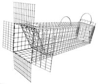 Tomahawk Model E70D One Way Excluder With Rear Door Cat, Rabbit, Opossum Size 24 x 7 x 7