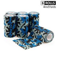 AUPCON Cohesive Bandages Self Adhesive Bandage Vet Wrap Bulk Self Adherent Wrap Non-Woven for Pets Animals & Ankle Sprains & Swelling Supply, FDA Approved 4 Inches x 5 Yards